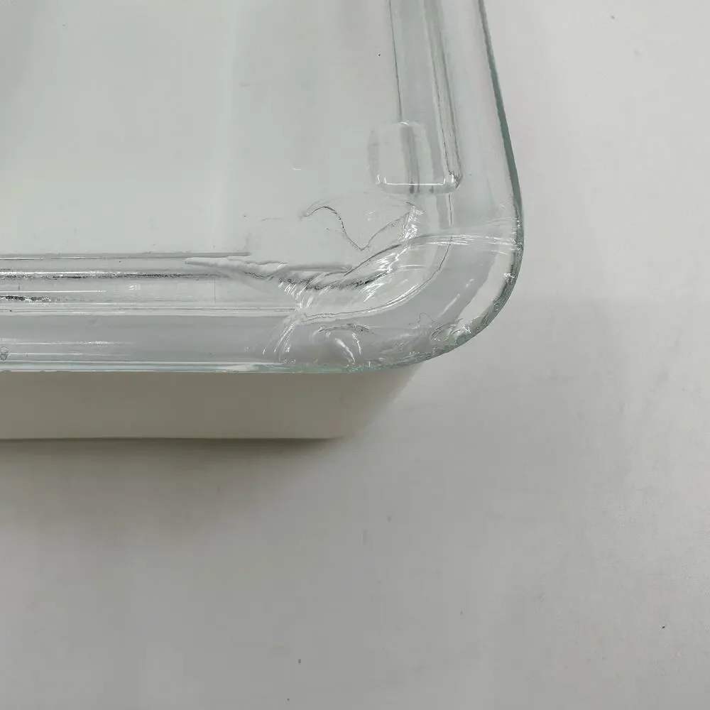 McKee Refrigerator Dish Red Transfer Sailboat White Milk Glass w/Lid Nautical